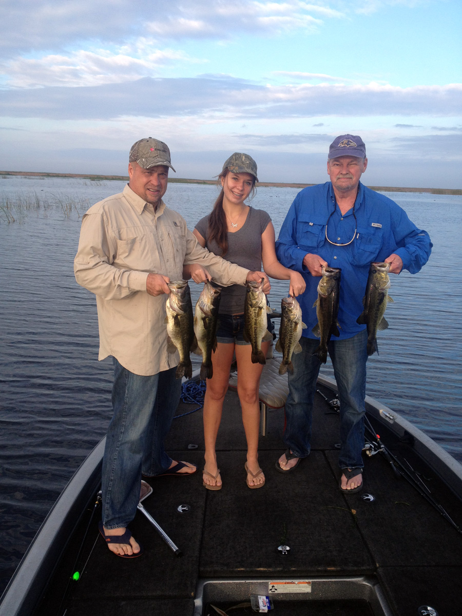 December 31, 2014 – Lake Okeechobee Bass Fishing Report