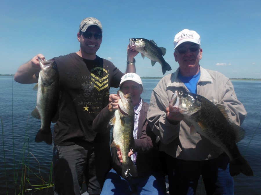 April 4, 2015 Morning – Lake Okeechobee Bass Fishing Report