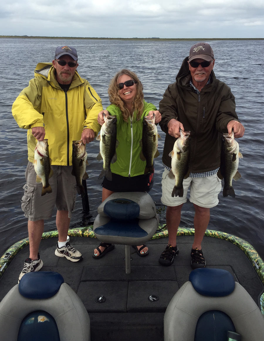 January 2, 2016 – Lake Okeechobee Bass Fishing Report