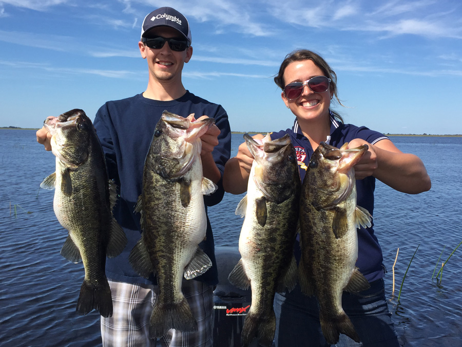 February 16, 2016 – Lake Okeechobee Bass Fishing Report
