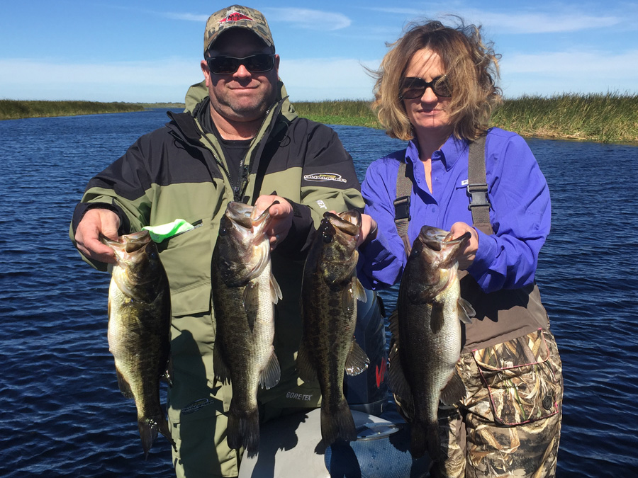 February 17, 2016 – Lake Okeechobee Bass Fishing Report
