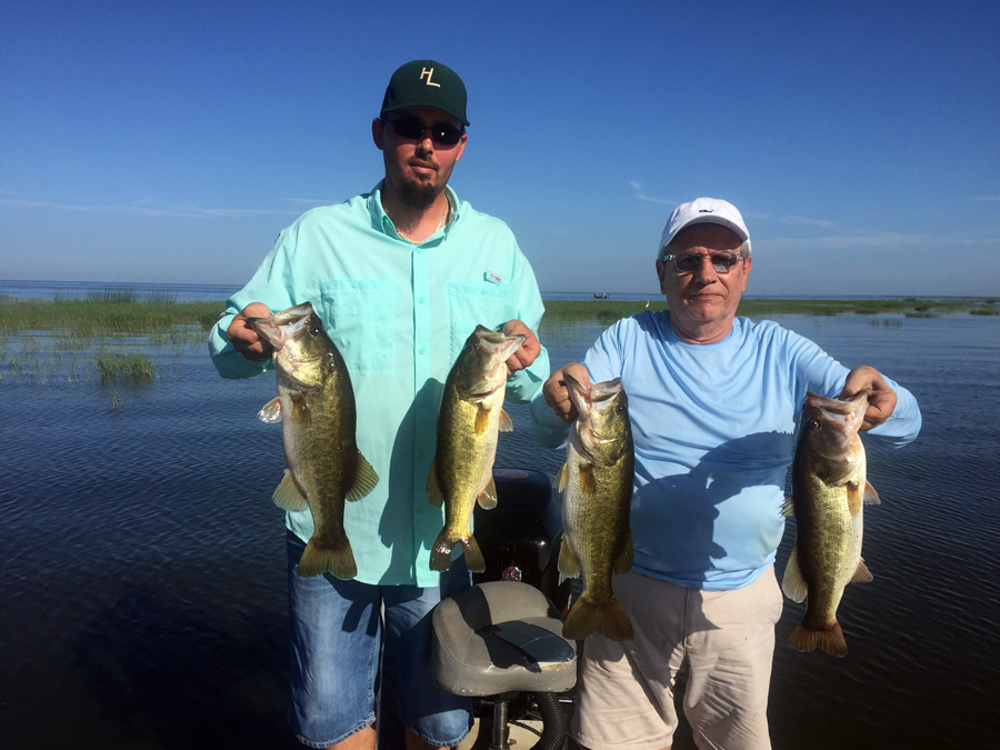 August 19, 2017 – Lake Okeechobee Bass Fishing Report