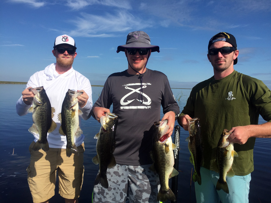 January 24, 2018 – Lake Okeechobee Bass Fishing Report