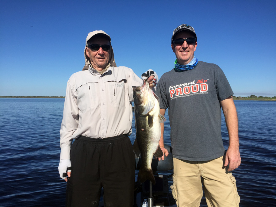 February 18, 2018 – Lake Okeechobee Bass Fishing Report