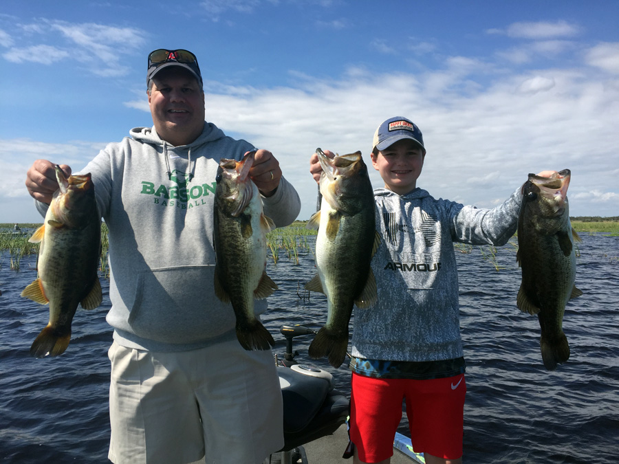 February 19, 2018 – Lake Okeechobee Bass Fishing Report
