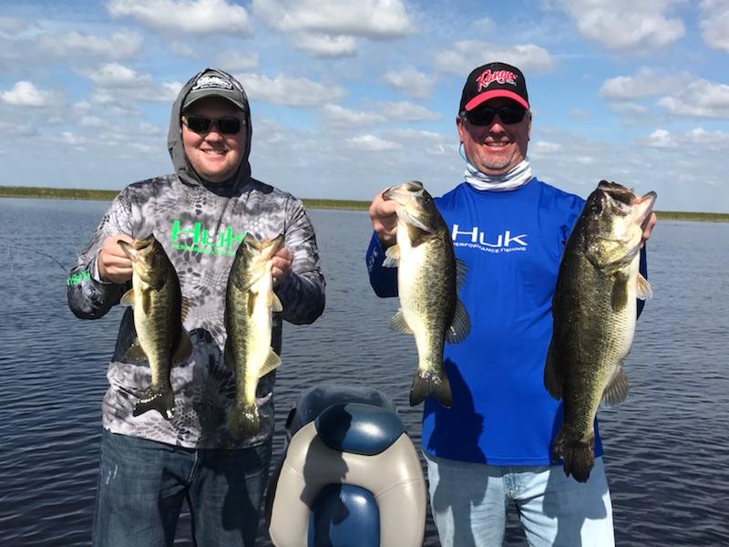 February 1-2, 2018 – Lake Okeechobee Bass Fishing Report