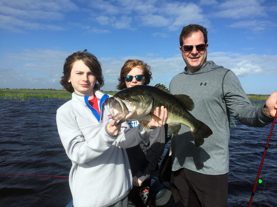 February 22, 2018 – Lake Okeechobee Bass Fishing Report