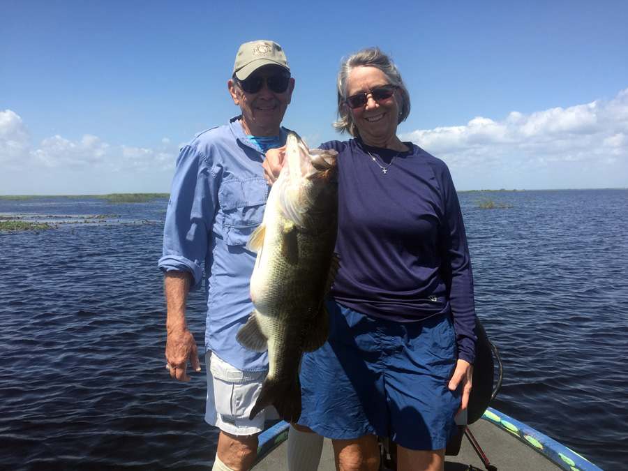 April 12, 2018 – Lake Okeechobee Bass Fishing Report