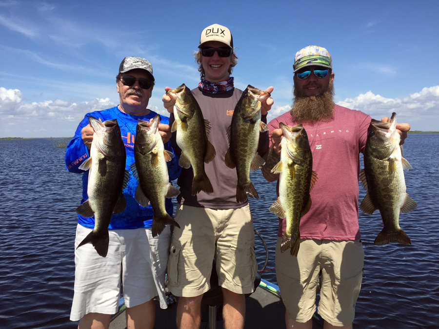 April 2, 2018 – Lake Okeechobee Bass Fishing Report