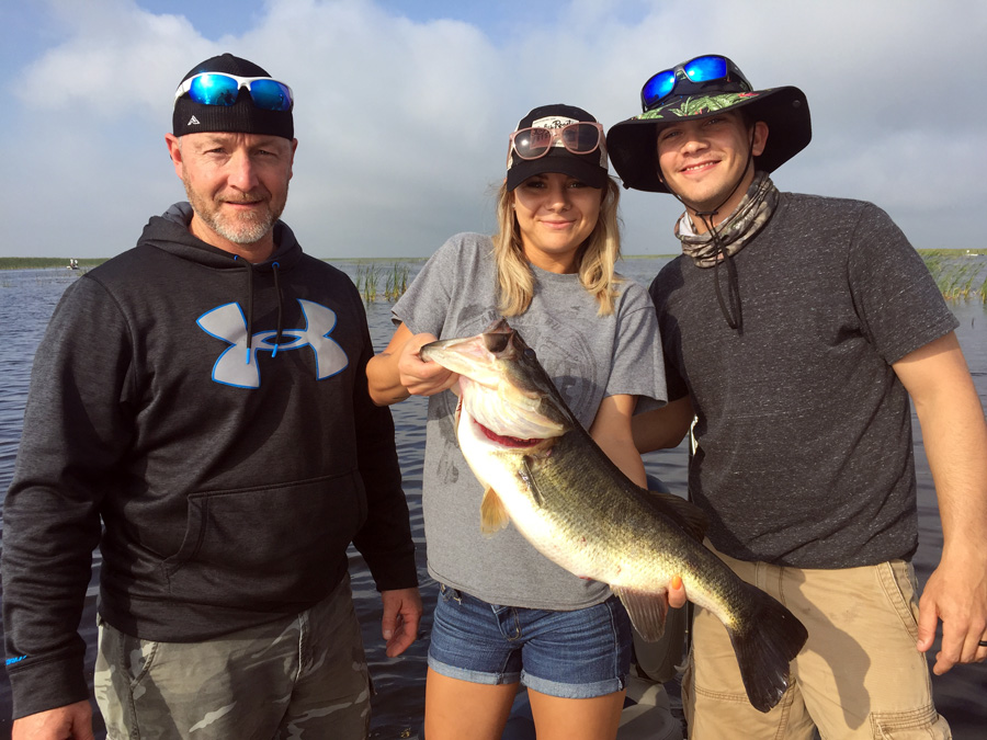 April 24, 2018 – Lake Okeechobee Bass Fishing Report