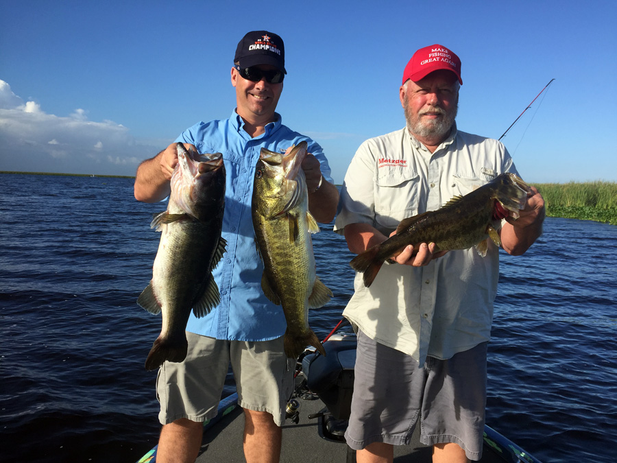 September 2, 2018 – Lake Okeechobee Bass Fishing Report