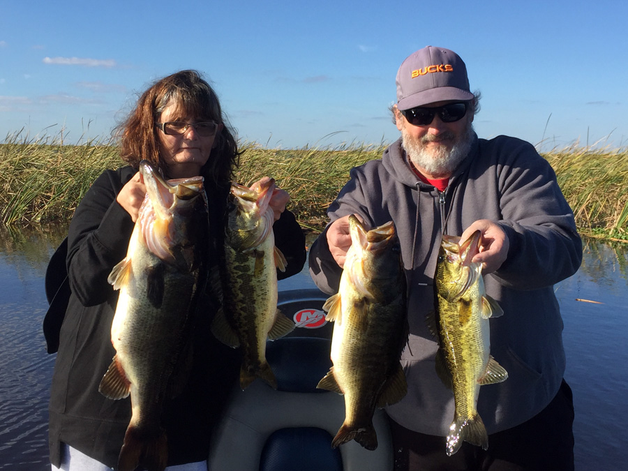 December 21-23, 2018 – Lake Okeechobee Bass Fishing Report