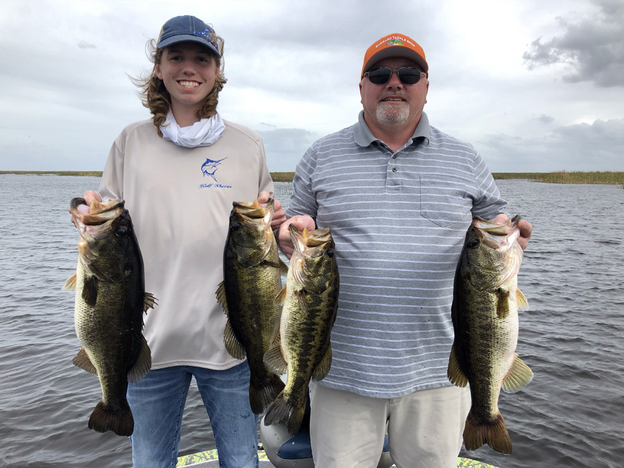 December 27, 2018 – Lake Okeechobee Bass Fishing Report
