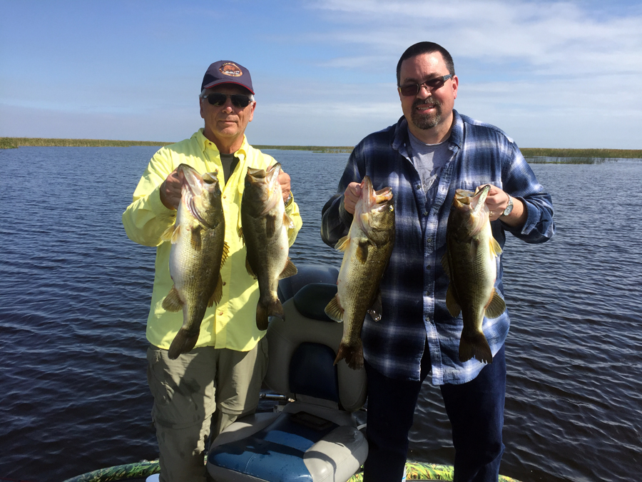 February 11 & 12, 2019 – Lake Okeechobee Bass Fishing Report