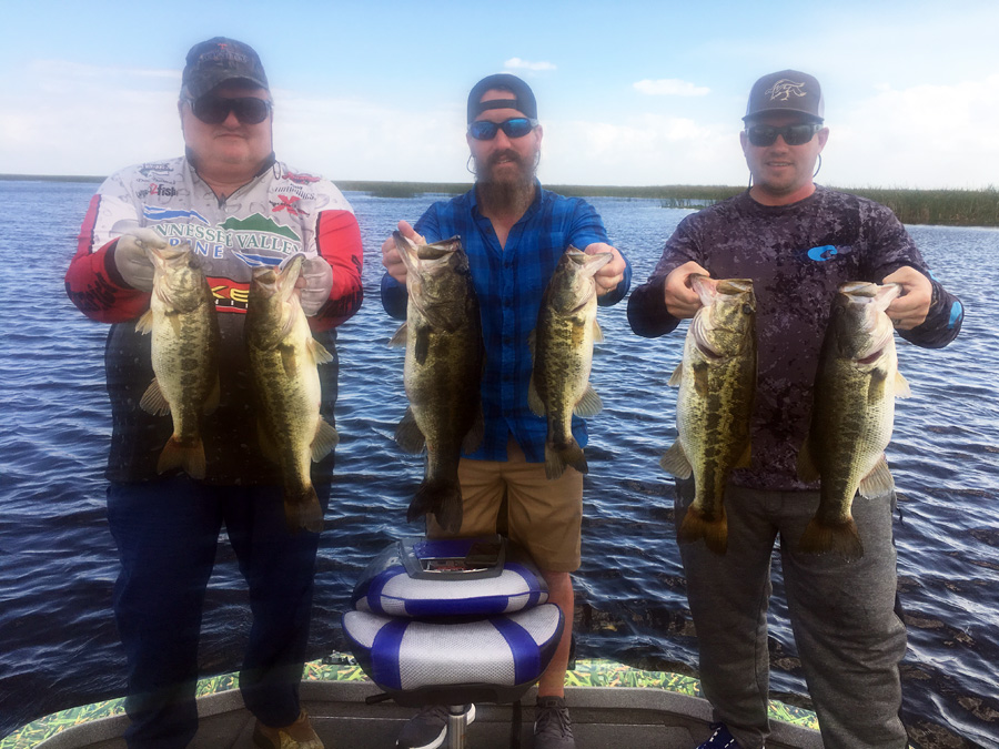 February 20, 2019 – Lake Okeechobee Bass Fishing Report