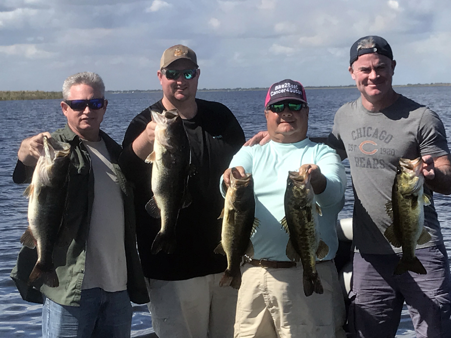 February 8, 2019 – Lake Okeechobee Bass Fishing Report